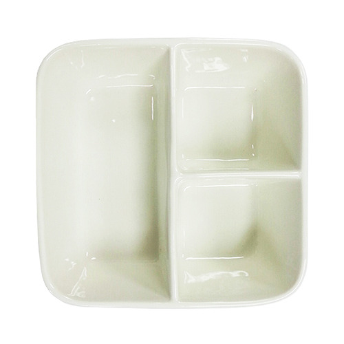 물그릇(3칸) - 가일전통안료